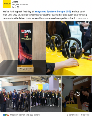 Jabra at ISE